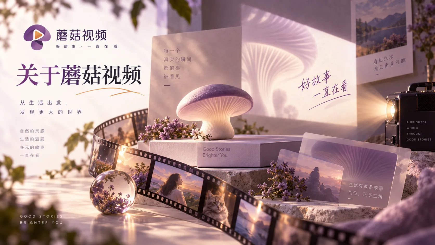蘑菇视频官网品牌名称与页面识别